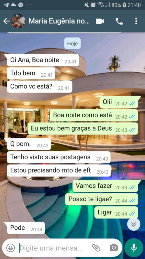 Depoimento terapeutas prósperos